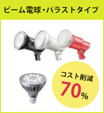 ビーム電球・パラストタイプ